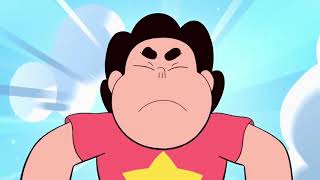 Steven falls from the sky thats it nothing more