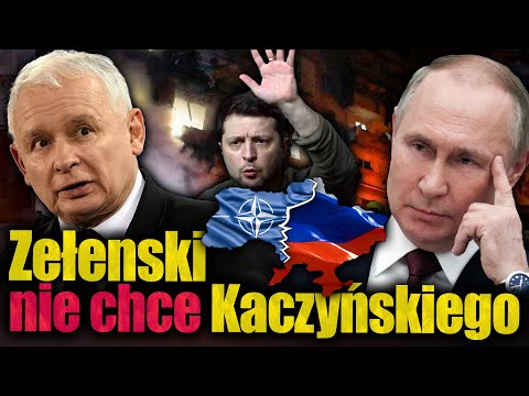 Zełenski nie chce Kaczyńskiego!!!