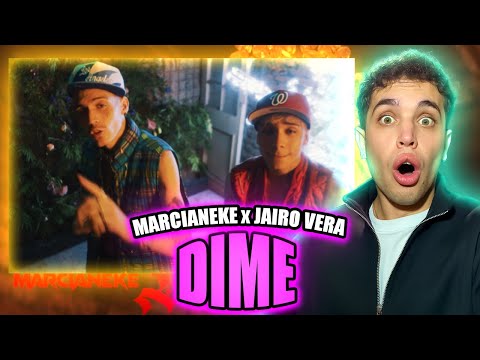 (REACCIÓN) Marcianeke, Jairo Vera - DIME (Video Oficial)