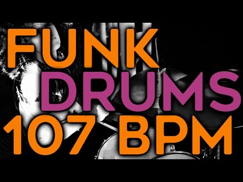 107 BPM Funk Drums