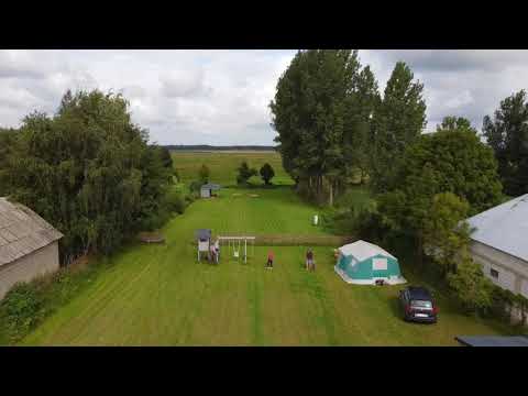 Pole namiotowe | kemping "Wilcza Nora" nad Biebrzą.