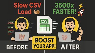 Laravel Performance Hack: Process Huge CSVs 3500x Faster!