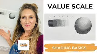 Value Scale & Sphere Shading Exercise | Learn How To Shade