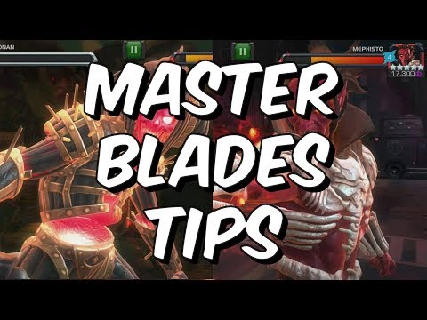 Master Blades Tips & Tricks - Best Champions + Boss Strategy - Marvel Contest Of Champions