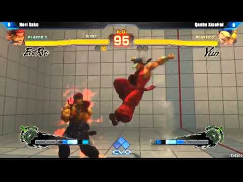 EVO2013 SSF4AE Hori Sako vs Qanba XiaoHai