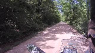 preview picture of video 'Through The Ozarks on a BMW F800GS'