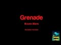 Bruno Mars - Grenade ( Karaoke Version )