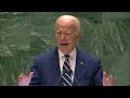 President Joe Biden Bids The United Nations Goodbye