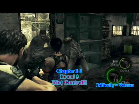 003 Infinite Items and Money Guide - Resident Evil 5 Walkthrough PS3 Veteran Difficulty