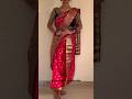 Peshawai Brahmini Nauvari Draping Shorts Nauvari Saree GroomingwithUtkarsha