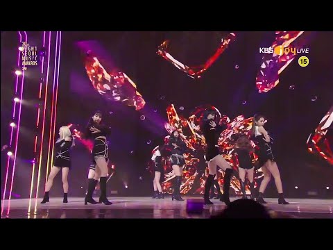 20210131 TWICE (트와이스) OT9 I CAN'T STOP ME; ALL MEMBERS PERFORM LIVE!@2021 Seoul Music Awards