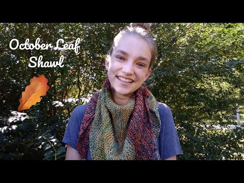 The Graceful Tangle | Pattern Release! | October Leaf Shawl