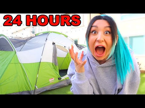 LOCKED IN MY BACKYARD FOR 24 HOURS