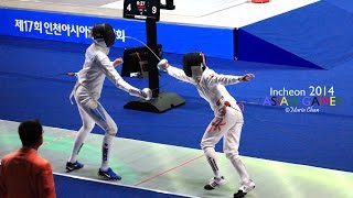 preview picture of video '20140922 Asian Games - Fencing - LE Ind - Yeung Chui Ling'