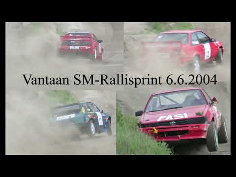 SM Rallisprint Vantaa 6.6.2004 (crash, action, pics)