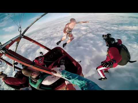 When you're skydiving but Free bird kicks in.