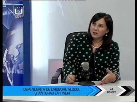 La OBIECT. DEPENDENTA DE DROGURI, ALCOOL SI ANTURAJ LA TINERI