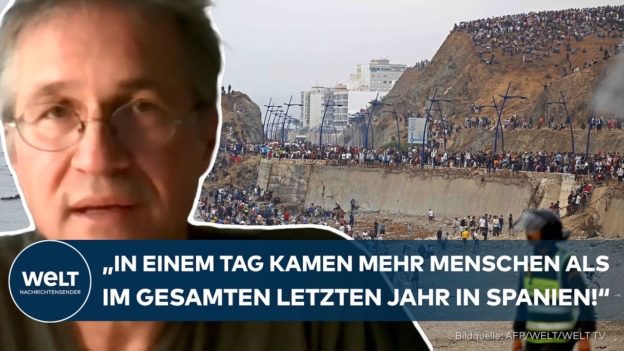 CEUTA: 49.000 Migranten stürmen spanische Enklave – „Der Schlüssel liegt in Marokko!“ Gerald Knaus