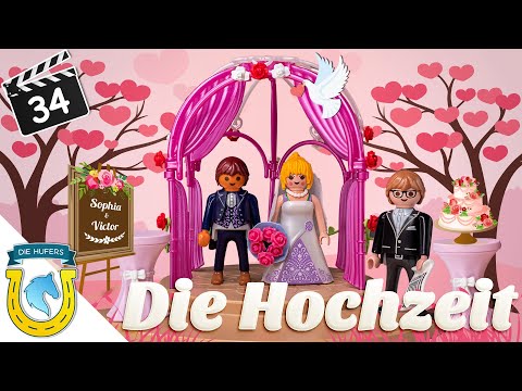 Playmobil Die Hufers - Folge 34: Die Hochzeit🤵👰💍| Playmobil Film Deutsch