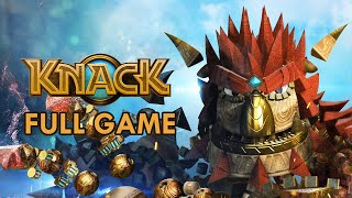 KNACK Gameplay Walkthrough FULL GAME 4K 60FPS PS5 No Commentary