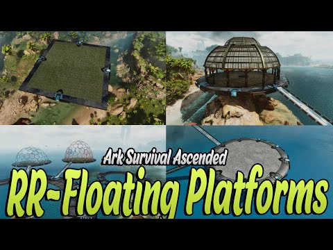 Fliegende Base Plattformen | Mit unterschiedlichen Eigenschaften ! | RR-Floating Platforms | ASA Mod