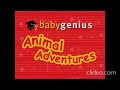 Opening To Baby Genius Animal Adventures 2002 VHS