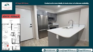 Bright 1 Bed + 1 Bath | Comfortable 55+ Living
