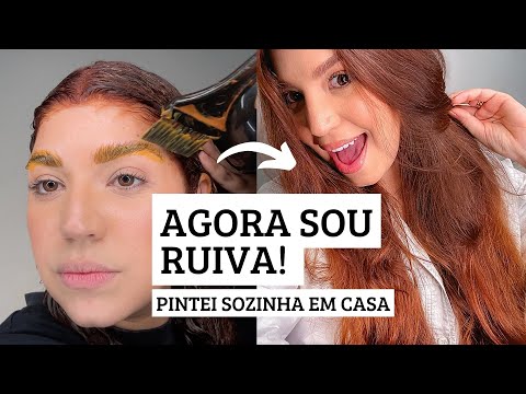 I BECAME A REDHEAD ALONE AT HOME *tips* by Jessica Melo