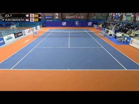 JOLY Theophile (FRA) VS VUKOMANOVIC Todor (SRB) - Auray 4 (Part 1)