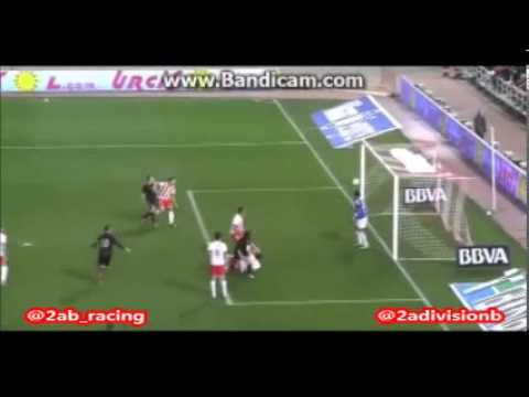Almería 0 - 2 Racing Goles Copa del Rey 14-1-2014