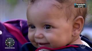 Inauguração da Creche em Paraisópolis - Reportagem SBT