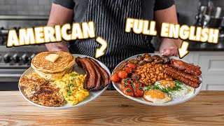 4 Million Subscriber Special: American Vs. Full English Breakfast
