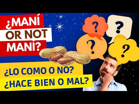 El LADO OSCURO DEL MANÍ: ¿lo deberías evitar?.Te cuento, ENTÉRATE!!