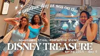 Day 6: Another Day at Sea on the Disney Treasure | 7-Night Eastern Caribbean Cruise 