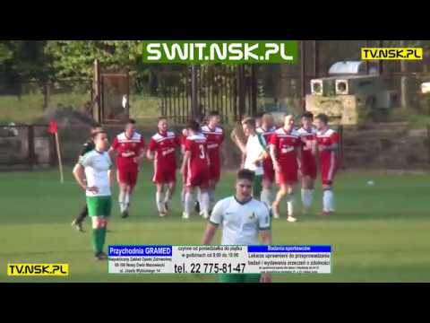 tv.nsk.pl 2019-04-24 Agape Białołęka Warszawa - MKS Świt II Nowy Dwór Mazowiecki 3:0 (1:0) bramki