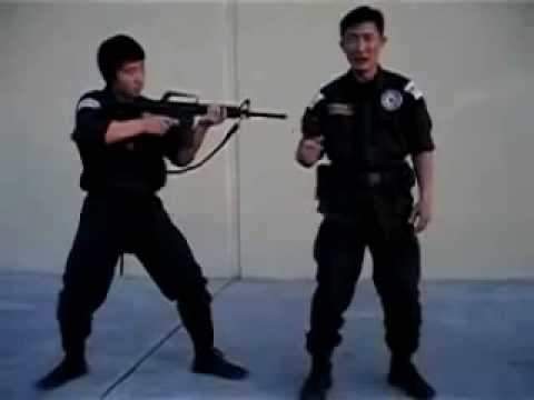 Self Defense Techniques Against Rifle (Disarm a Rifle)