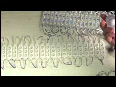 Led injection modules