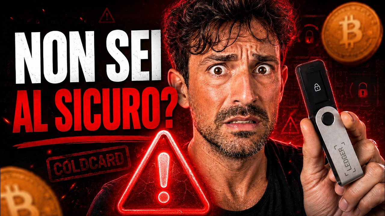 GLI HARDWARE WALLET NON SONO SICURI?? | COSA FARE ORA dopo il caso COLDCARD??