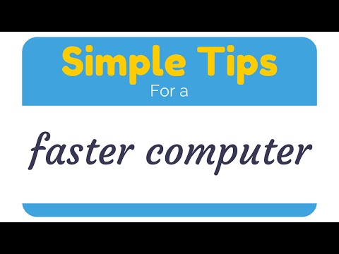 How To Make COMPUTER run faster (Simple tips) New 2016