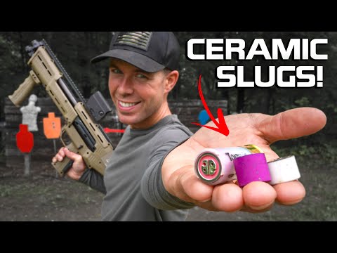 Homemade CERAMIC Shotgun Slugs, How Effective Are They??