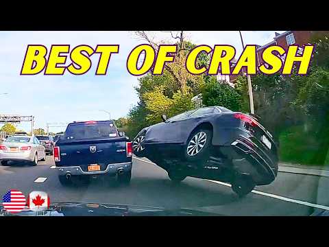 Best of Car Crashes Compilation | USA & Canada - 21
