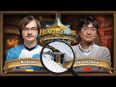 Hearthstone World Championship: Kolento analyzes his game vs JasonZhou