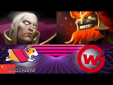 DogChamp vs Wildcard Gaming  (第一场比赛) |  强调