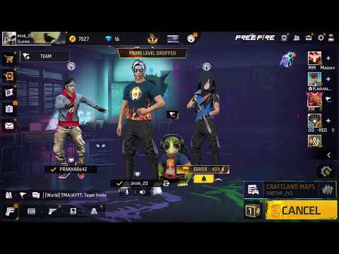 🔥 Free Fire Live | Full Rush Gameplay | Road to Grandmaster 🔥