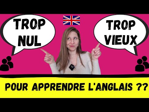 Ma stratégie pour apprendre l'anglais EFFICACEMENT après 40 ans (SPÉCIAL DÉBUTANTS) Partie 1/2