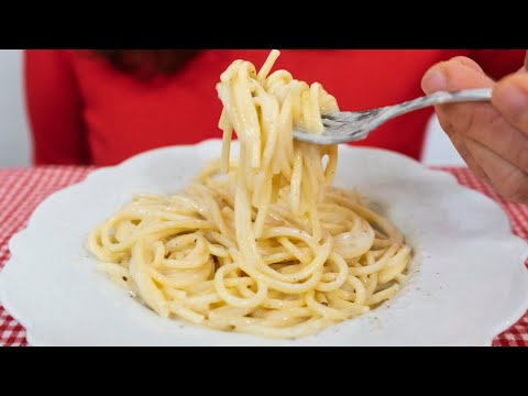Spaghetti cacio e pepe – la vera ricetta originale alla romana, facile e veloce