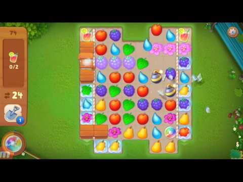 Gardenscapes – New Acres: Level 74 Walkthrough