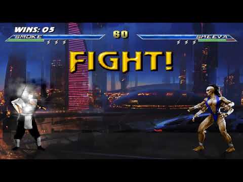 Mortal Kombat New Era ( SMOKE MK1 ) Full Playthrough