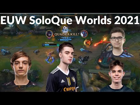 Alphari going nuts [EUW SoloQue Worlds 2021] Featuring Caps, Vetheo and Lurox