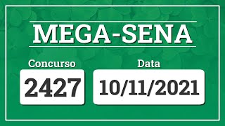 Capa de MEGA-SENA 2427